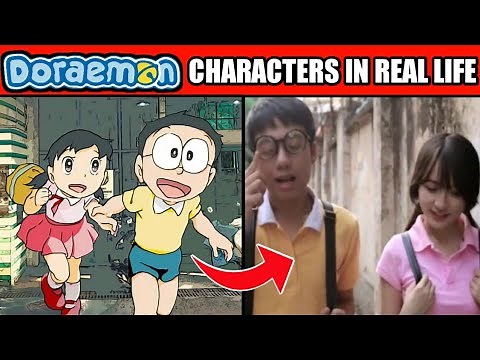 Doraemon Characters in Real Life 2021 || Doraemon All Characters Real Life