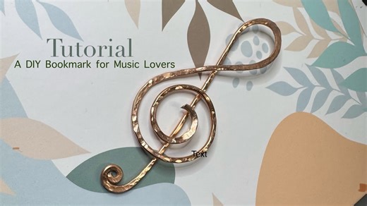 DIY handmade page marker – perfect gift idea