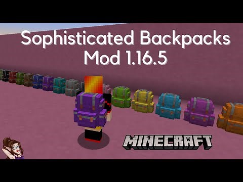 Sophisticated Backpacks 1.16.5 Mod Spotlight~ Minecraft Mod Spotlight