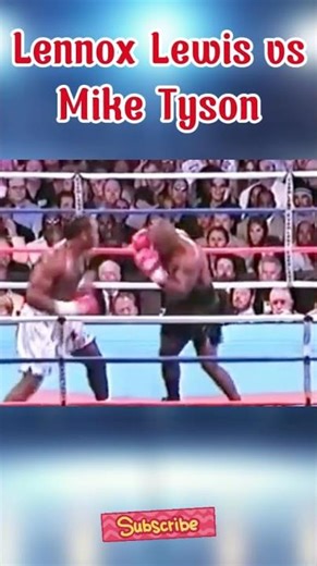 Mike Tyson vs Lennox Lewis – Ultimate Boxing Battle!