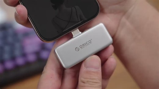 奥睿科ORICO512G磁吸移动固态硬盘PSSD高速2000MBS适用苹果手机平板笔记本电脑扩容S20