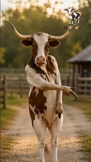 Sapi Lucu Joget * Lu Kenal Veronica Ko #cow #sapi #lembu #sapilucu