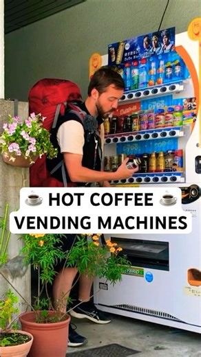 Walking Across Japan 🥾 Hot Coffee Vending Machines!