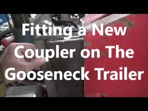 Installing a New Neck on A Gooseneck Trailer
