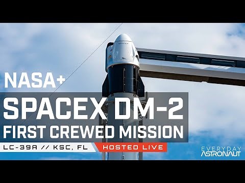 LIVE only 3 miles away from SpaceX and NASA launching humans to space for the first time!