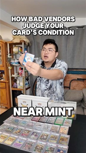 How Bad Vendors Judge Your Card’s Condition #shorts