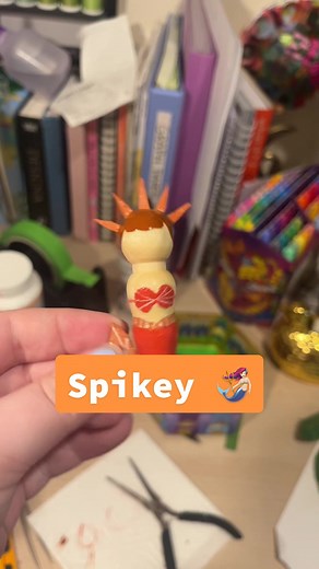 Painting Peg People with Attina from The Little Mermaid | Creative Craft Tutorial