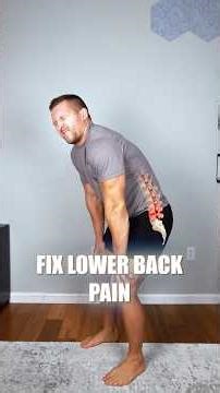 Fix Back Pain Fast With These 4 Exercises