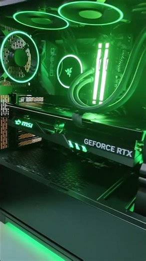 Razer Tomahawk ATX build #pcmr #razer #tomahawk #intel #kingston