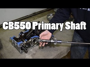 How-To: CB550 Primary Shaft Removal