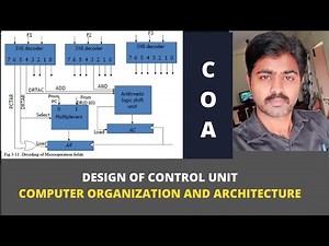 Design of Control Unit || Microprogrammed Control || Computer Organization Architecture Tutorials