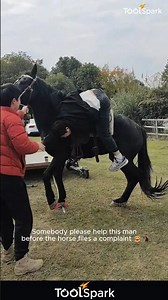 How to Mount a Horse… and How NOT To 😂Funniest Horse Moment! #horse #horses #horseriding #farmfun