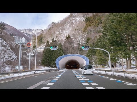 Japan Highway Drive 4K | Takasaki to Niigata via Kan-Etsu EXPWY