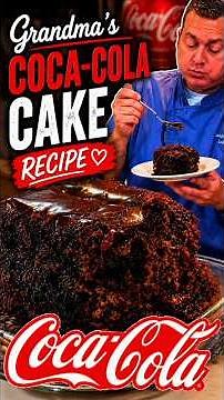Grandma’s Coca-Cola Cake Recipe 🥤🍫 So Moist It Should Be Illegal! #CocaColaCake #ChocolateCake
