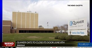 Quaker Oats Factory in Danville to close, laying off more than 500 employees