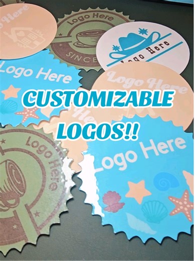 Let me make your business logos for you so you have one less thing to worry about!🫶🏼🩵 They are customizable and I can make them however you would like! Just DM me and we can chat about it and checkout my Etsy shop at the link in my bio for more!🥰✨✉️ #smallbusiness #customlogo #cricut #stickers #personalized