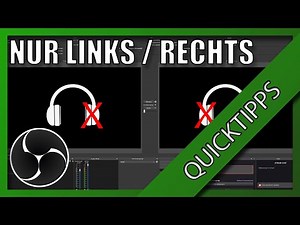 OBS Studio - Mono / Stereo - Ton nur auf einer Seite vorhanden 2024 [ Focusrite ] Tutorial