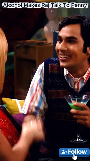 Alcohol Makes Raj Talk To Penny #TheBigBangTheory #Bazinga #SheldonCooper #NerdHumor #reel #sitcom | Aaditya Jain Classes Alwar