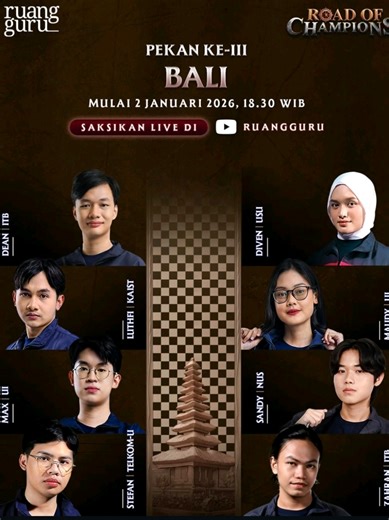 Nasib Luthfi di ROC: Persiapan dan Harapan