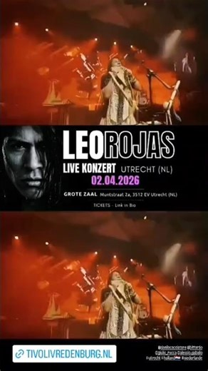 https://www.tivolivredenburg.nl/agenda/82950702/leo-rojas-02-04-2026 #leorojas #utrecht #holland #😉