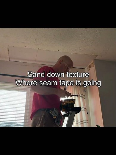 How to fix a hole in ceiling drywall #mchandyman