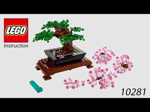 LEGO Instruction - Icons - 10281 - Bonsai Tree