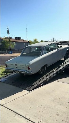 1960 Ford Falcon - Our New Project #automobile #oldclassic #ford