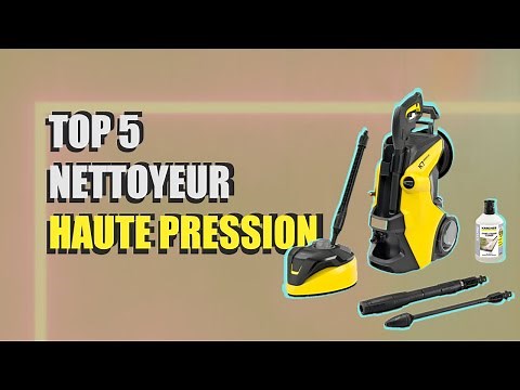 TOP 5 : QUEL NETTOYEUR HAUTE PRESSION CHOISIR EN 2024 SUR AMAZON ?