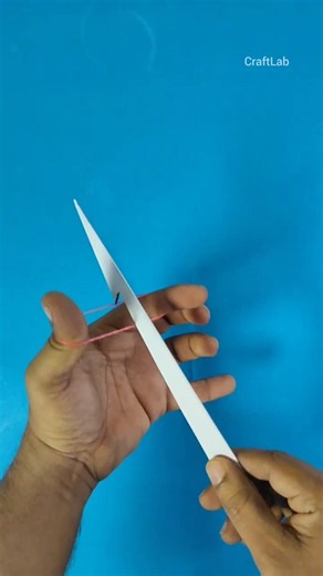 DIY Rubber Band Paper Dart Tutorial ∙ Step-by-Step #shorts #origami #trending #viral #craft