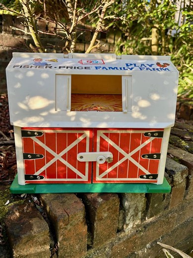 Fisher-price Play Family Farm Barn 1967 - Etsy