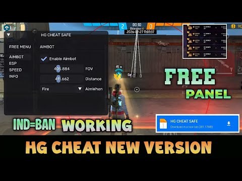 HG CHEAT+ERROR HACKER🔥FF MAX AND FF NORMAL MOD MENU☠️OP WORKING👺#freefire #newpanel #viral