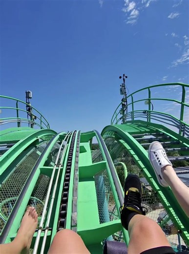 #hydra#rollercoaster #dorneypark #ride #fypage #famous #ride #themepark #pdiddy