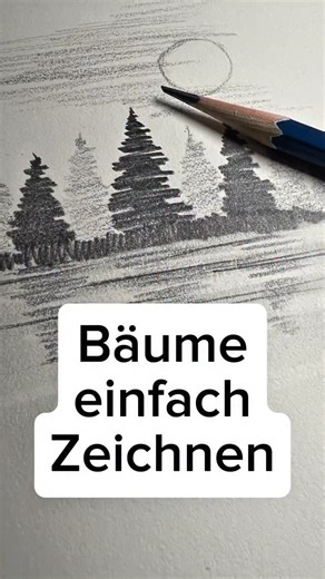 DrawTut | 🌳 Bäume total einfach zeichnen – das kannst du sicher nachmachen! Mit wenigen Linien und einfachen Formen entstehen sofort schöne Bäume.... | Instagram