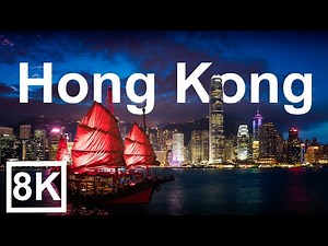 Hong Kong in 8K ULTRA HD - World's Brightest city (60 FPS)
