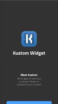 " KWGT SETUP : How To Use KWGT "