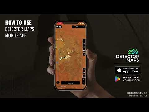 Detector Maps Tutorial – How to Use the Mobile App to Find Gold