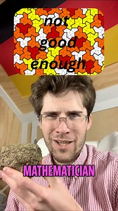 If you tile a floor with squares or hexagons, you get a grid. A repeating pattern. But for 60 years, we’ve been hunting for the "Einstein", one single shape that forces a pattern of non-repeating chaos. In 2023, David Smith found it. He didn't use AI. He didn't use a supercomputer. He used cardstock on his kitchen table. Swipe to see the "Vampire Tile", the shape that has no reflection and goes on forever without repeating. 🧛‍♂️🚫🪞 #math #science #geometry #paradox #mindblown #einstein #stem #