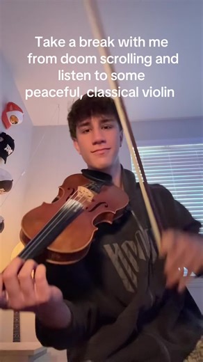 Relaxing Classical Violin Break from Doom Scrolling