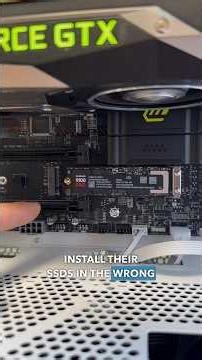 Half Speed SSD! #techtips #pcbuild #gamingpc #pc #repair #ssd