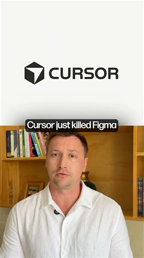 Design on real code with Cursor’s AI visual editor. #AI #WebDesign #Productivity