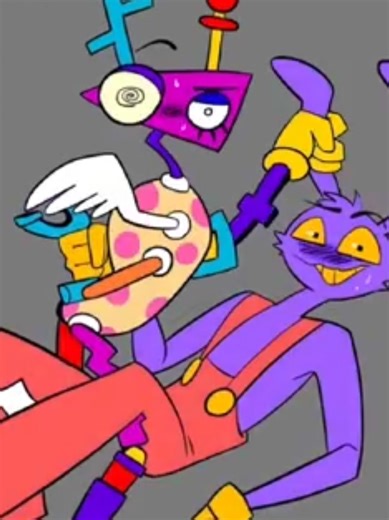 when the stickers hit ALL STICKERS WILL BE MADE AVILABLE ON RED BUBBLE. LOL #tadc #theamazingdigitalcircus #fanart #meme #shipart