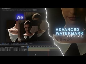Advanced Watermark Tutorial | After effects tutorial
