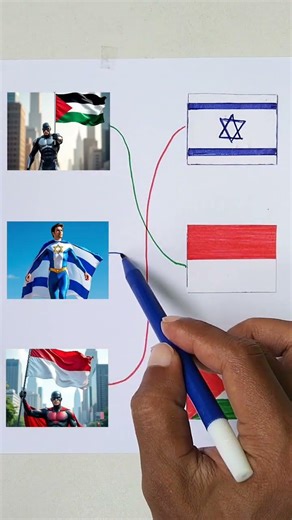 Drawing the flag of an Arab country 💪 😍 drawing the flag of Palestine || draw be next ?? #art #flag