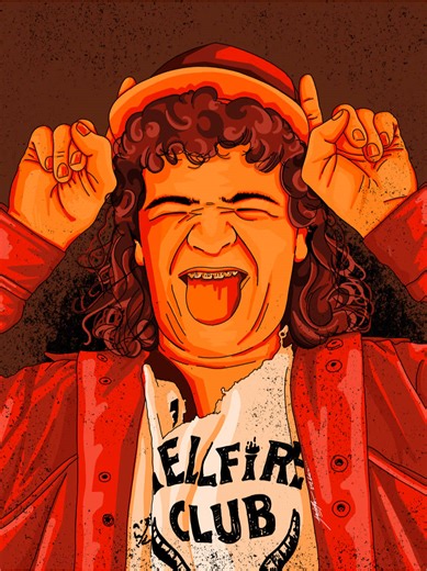 Dustin Henderson: A Creative Procreate Edit