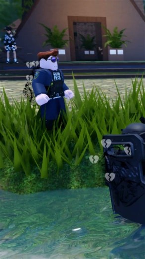 The Cop #roblox #shots #funny #fyp