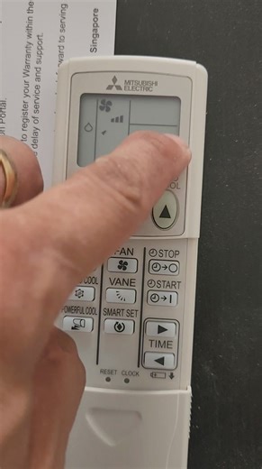 How to setting new aircon remote control ( mitsubishi electric) | Best City Aircon Services