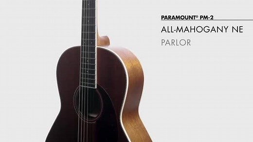 This is the sound of Fender PM-2 Parlor All-Mahogany NE. | Fender