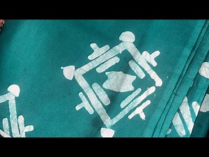 Hand making African clothes from scratch using African batik fabric