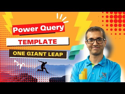 Power Query Template One Giant Leap