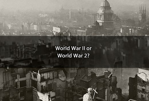 World War II or World War 2?